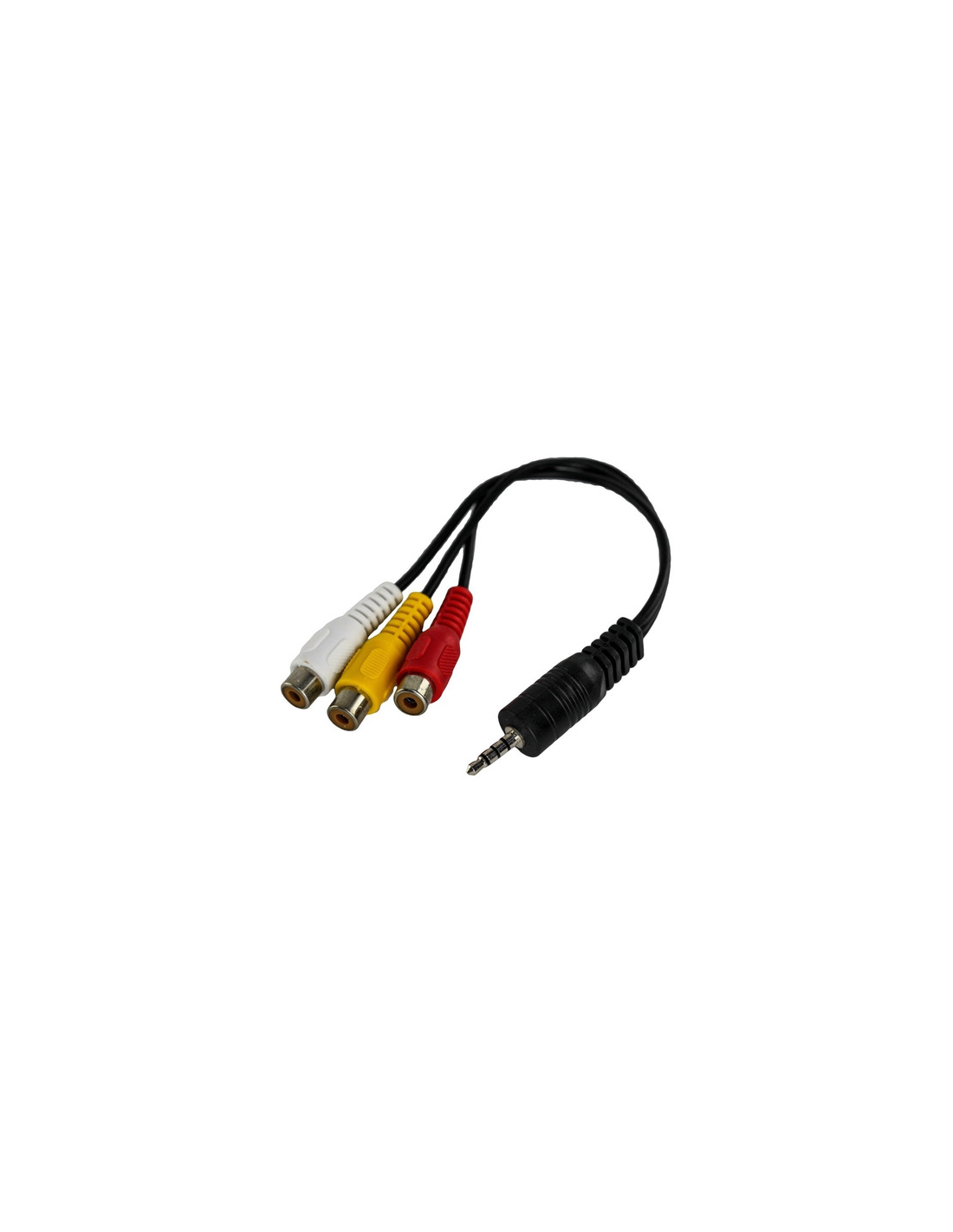 Cable Rca Hembra X3 A Plug 3.5mm Anyway