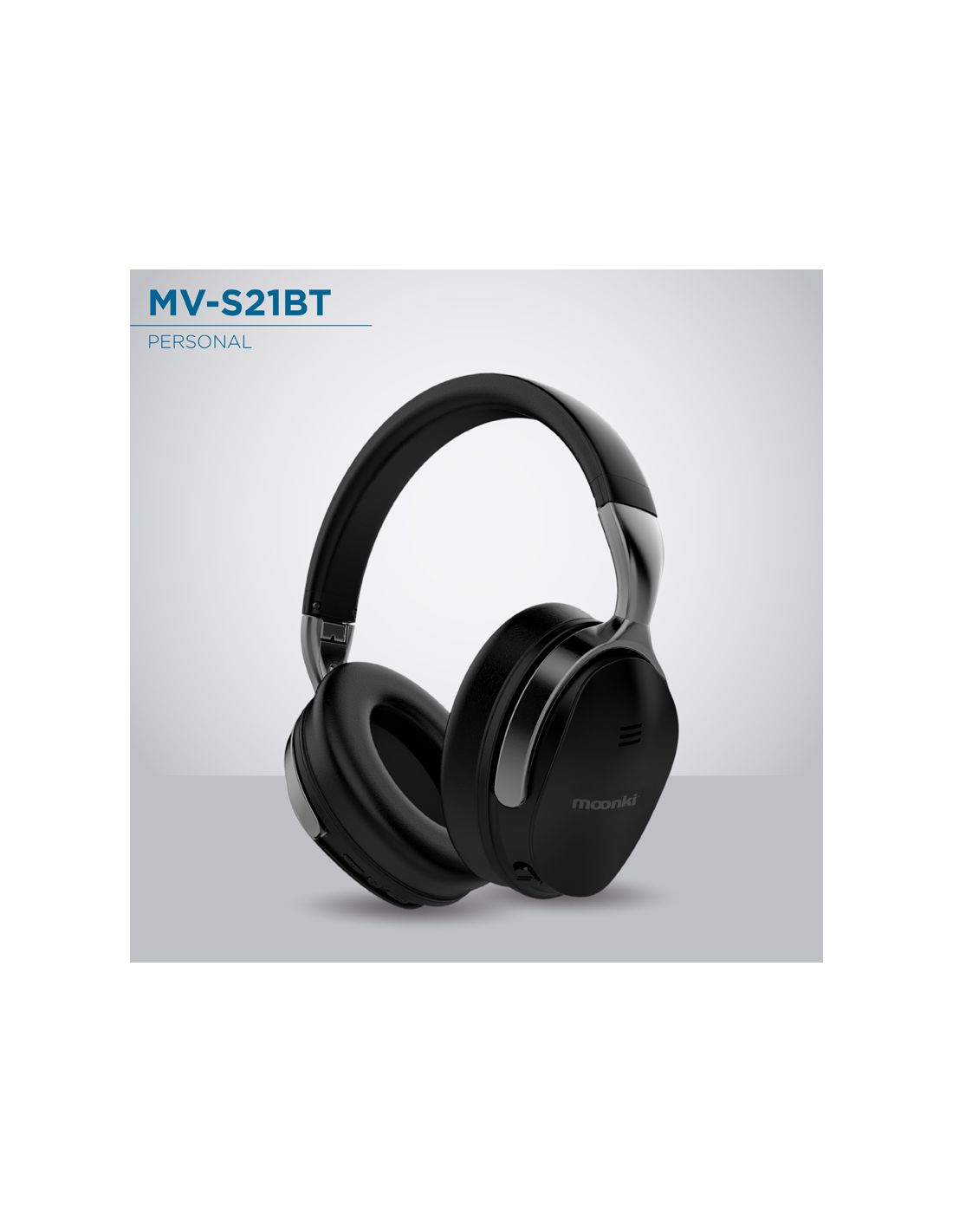 Auricular Bluetooth Moonki Mv-s21bt Cancelacion Ruido
