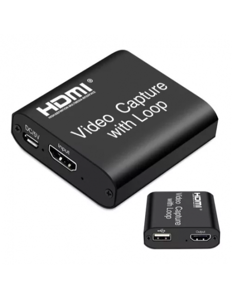 CAPTURADORA DE VIDEO HDMI A USB 2.0
