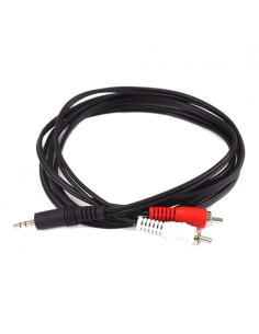 Cable Audio Alargue Auriculares Ó Auxiliar Plug Jack 3.5mm. x 3m