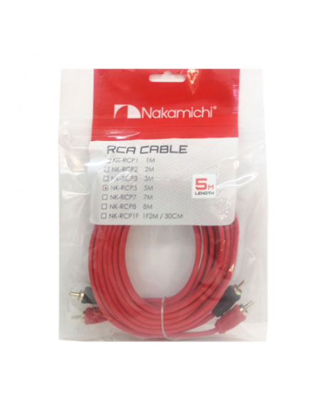 Cables con conectores de Audio/Video : Cable RCA plug x2 / RCA plug x2 3m