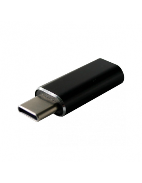 ADAPTADOR DE USB-C TIPO C TYPE-C HEMBRA A LIGHTNING IPHONE MACHO