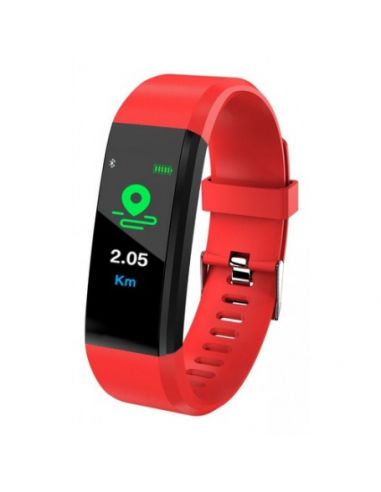 Reloj Smartband Kassel Sk fb2401r Rojo